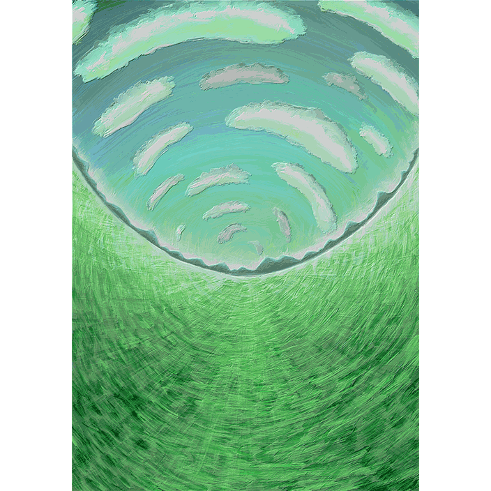 翠の拡がる大地