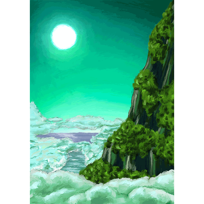 緑の頂より見下ろして