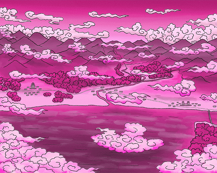 Setouchi Entrance MAGENTA