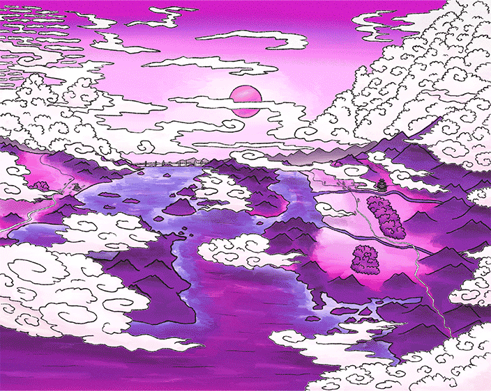 Setouchi Kibi Area PURPLE