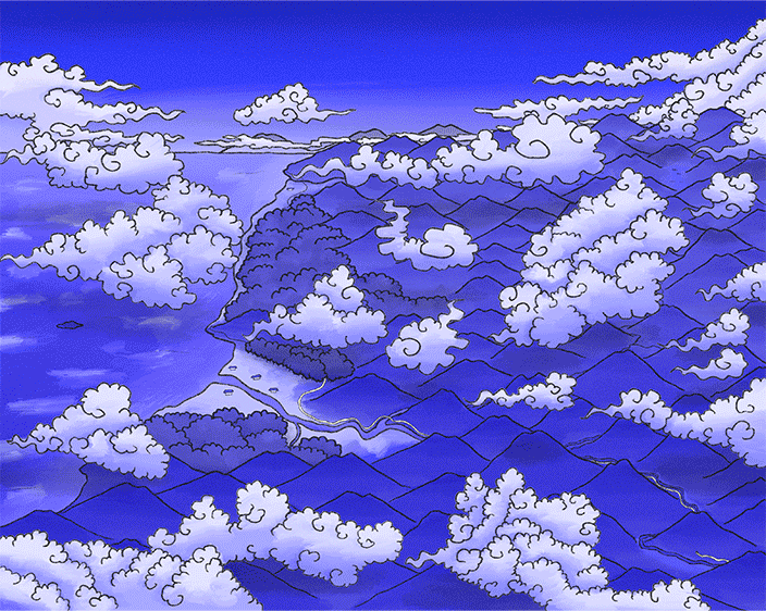 Sannin Iwami Area BLUE