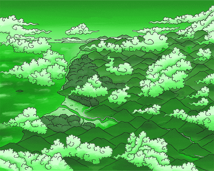 Sannin Iwami Area GREEN