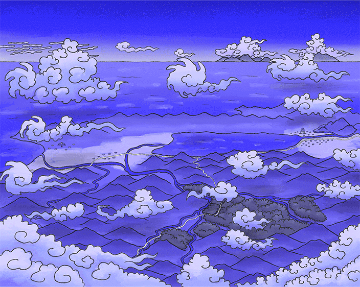 Sannin Izumo Area BLUE