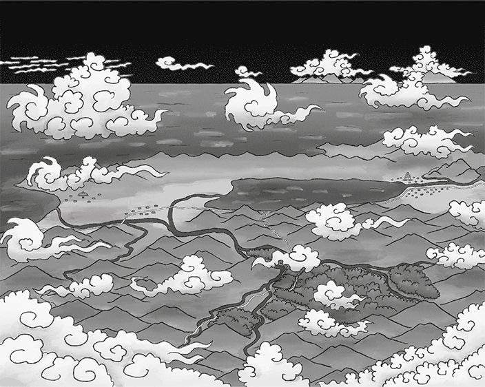 Sannin Izumo Area BLACK