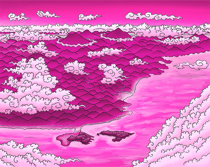 Kii Peninsula East MAGENTA