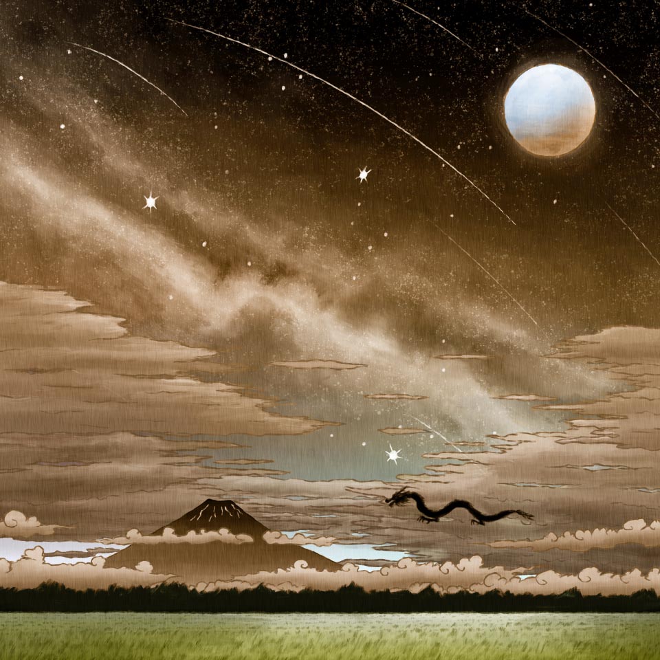 ULTIMATE GALAXY AT ASAGIRI PLATEAU -朝霧高原と天の川-