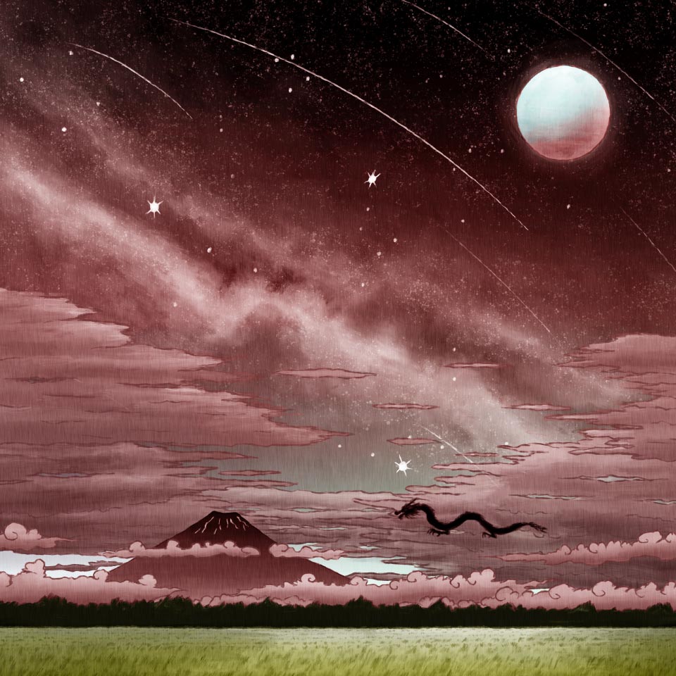 ULTIMATE GALAXY AT ASAGIRI PLATEAU -朝霧高原と天の川-