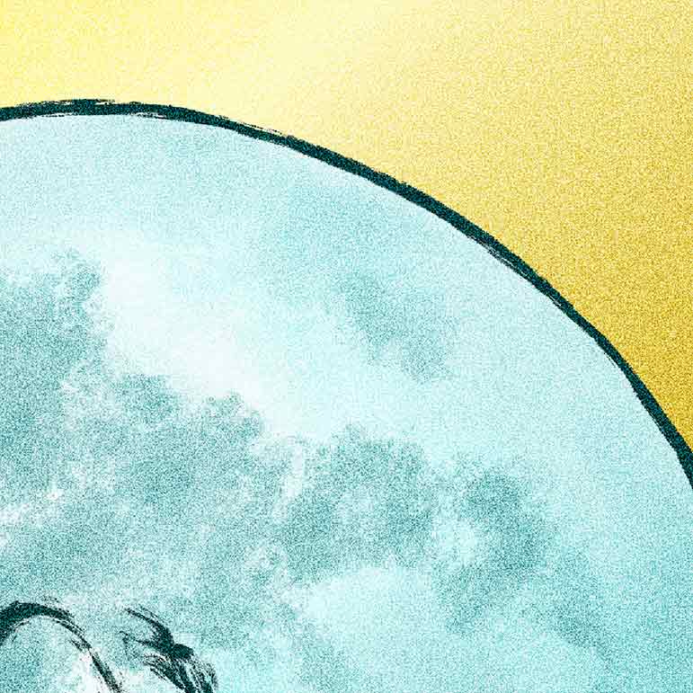 黄金の月輪・心